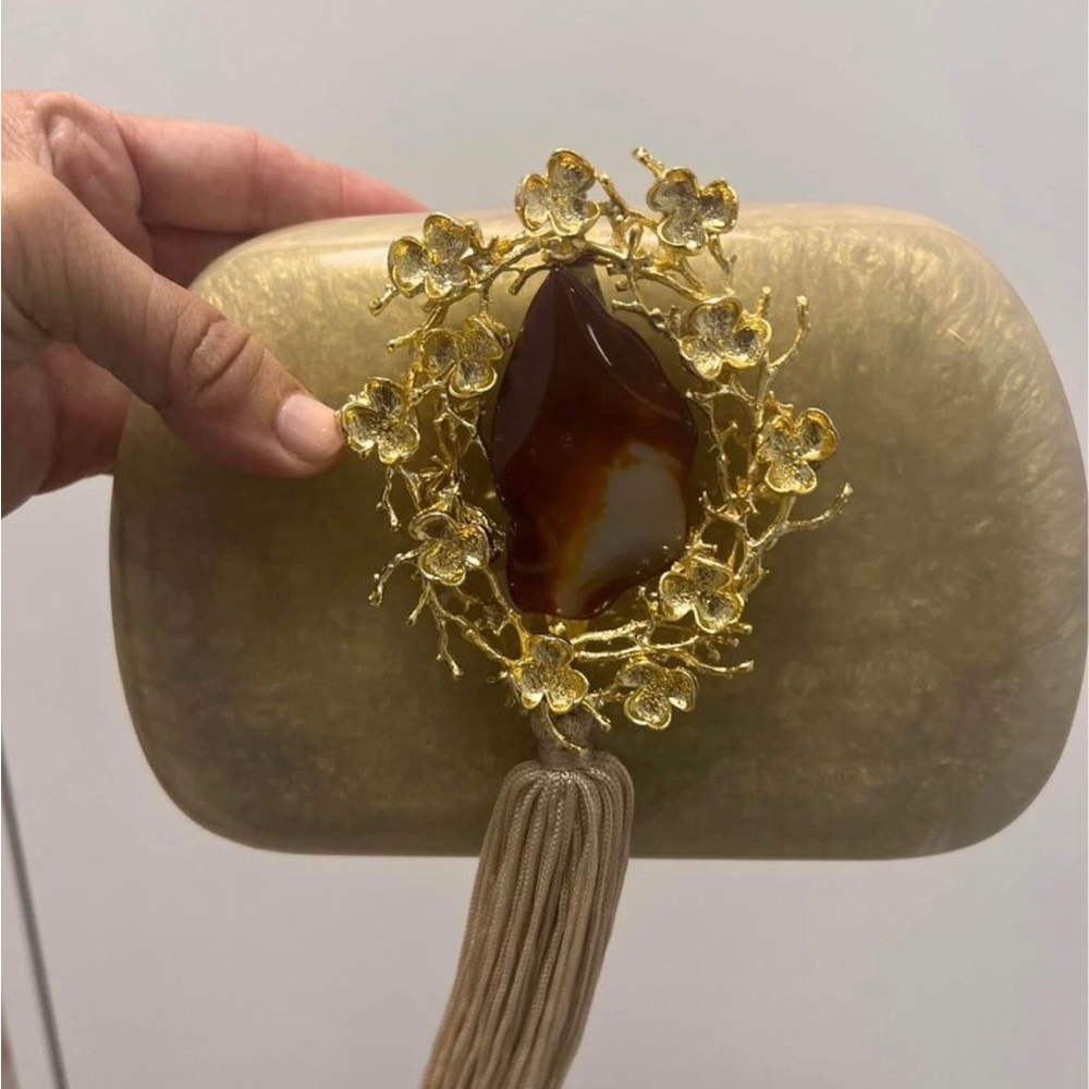 Tiramisu Imperial Minaudiere Box Clutch- New in box!